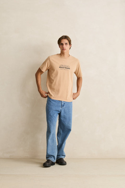 RHYTHM - And Friends Vintage Ss T-Shirt Sand
