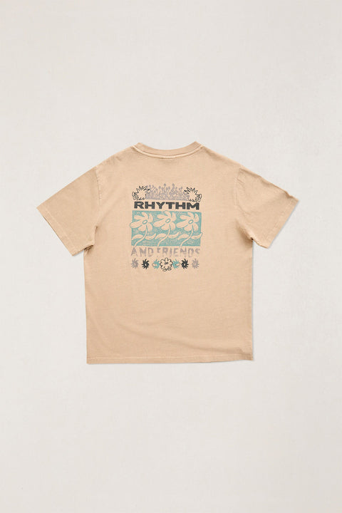 RHYTHM - And Friends Vintage Ss T-Shirt Sand