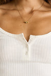RHYTHM Gracie Henley Tank White