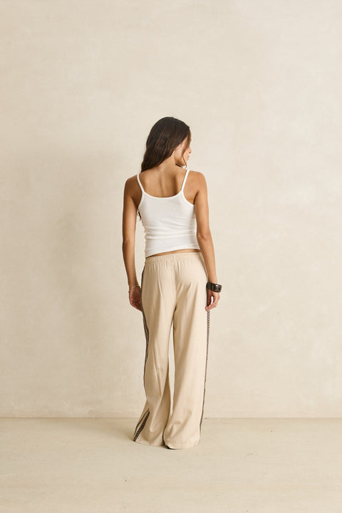 RHYTHM Gracie Henley Tank White