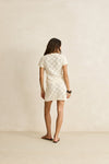 RHYTHM Jaffa Short Sleeve Cardigan Sand