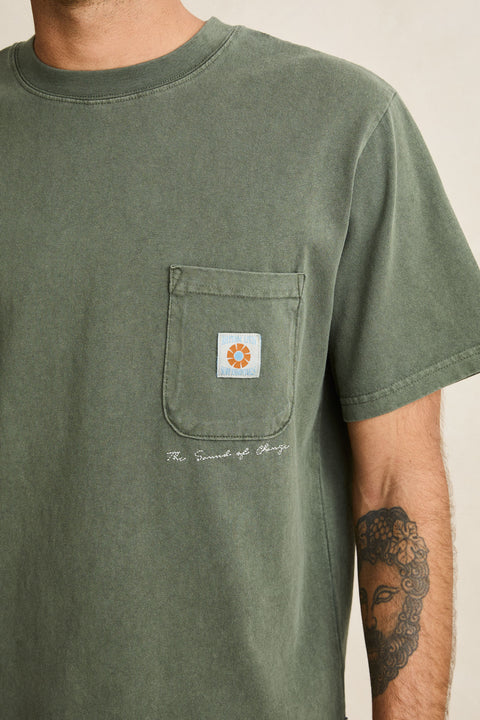 RHYTHM - Vintage Pocket Ss T-Shirt Forest