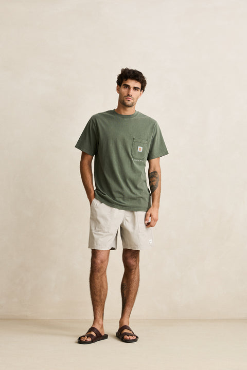 RHYTHM - Vintage Pocket Ss T-Shirt Forest