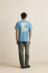 RHYTHM - Mementos Vintage SS T-Shirt Bluestone