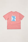 RHYTHM - Echoes Vintage Ss T-Shirt Dusty Rose