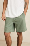 RHYTHM - Essential Herringbone Short Olive
