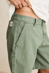 RHYTHM - Essential Herringbone Short Olive