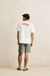 RHYTHM - Essential Herringbone Short Olive