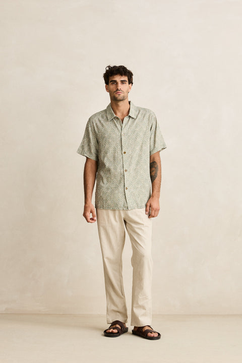RHYTHM - Java Ss Shirt Olive