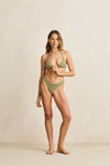 RHYTHM - Vista Stripe Skimpy Pant Olive