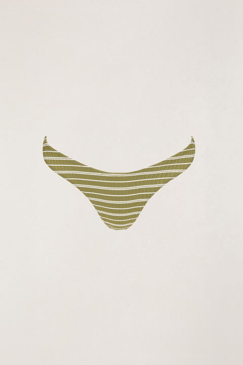 RHYTHM - Vista Stripe Skimpy Pant Olive
