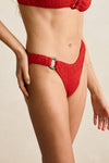 RHYTHM - Gigi Hi Cut Pant Red