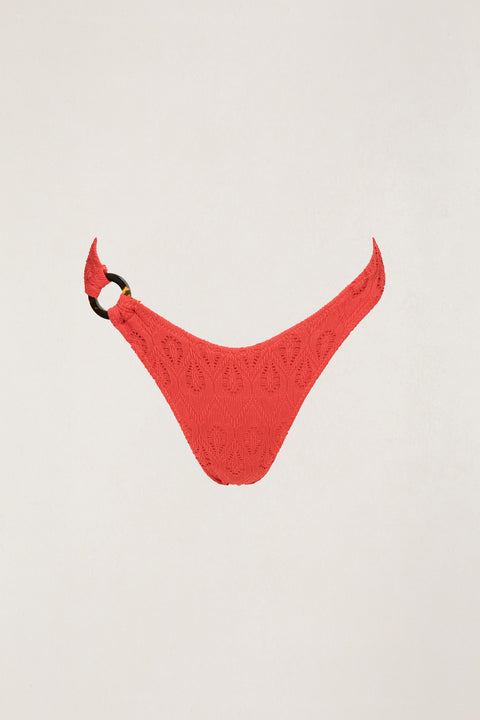 RHYTHM - Gigi Hi Cut Pant Red