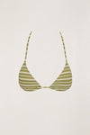 RHYTHM - Vista Stripe Slide Tri Top Olive