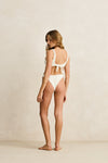 RHYTHM - Mila Reversible Crop Top Cream