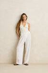 RHYTHM - Sandy Cove Beach Pant White