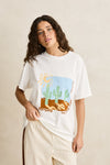 RHYTHM - Vintage Desert Oversized T-Shirt Vintage White
