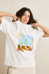 RHYTHM - Vintage Desert Oversized T-Shirt Vintage White