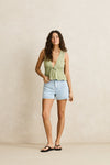 RHYTHM - Staple Denim Short Light Blue