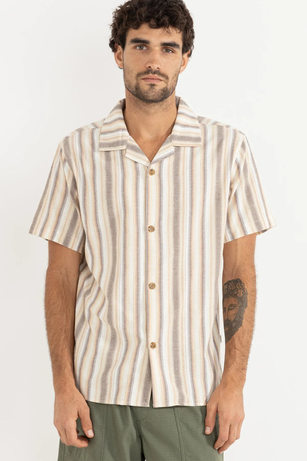 RHYTHM Vacation Stripe SS Shirt