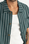 RHYTHM Eli Stripe SS Shirt