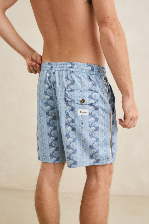 RHYTHM - Heritage Paisley Stripe Beach Short