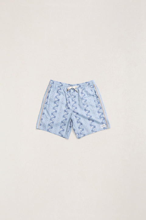 RHYTHM - Heritage Paisley Stripe Beach Short