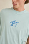 RHYTHM Drifter Ss T-Shirt Light Blue