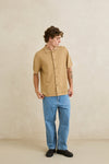 RHYTHM - Textured Knit Ss Shirt