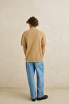 RHYTHM - Textured Knit Ss Shirt