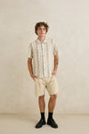 RHYTHM - Paisley Stripe Ss Shirt