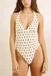 RHYTHM - Sandy Reversible Halter Neck One Piece