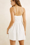 RHYTHM - Annabelle Gathered Mini Dress