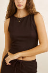 RHYTHM Indie High Neck Tank