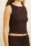 RHYTHM Indie High Neck Tank