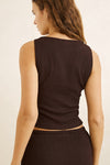 RHYTHM Indie High Neck Tank