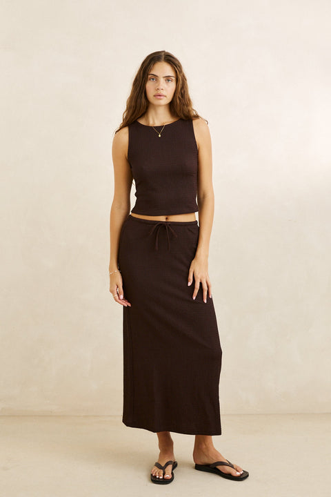 RHYTHM Indie High Neck Tank