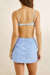 RHYTHM - Bayside Terry Towelling Wrap Mini Skirt