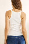 RHYTHM Seaside Tank Pastel Shell