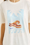 RHYTHM Ocean Wave Oversized T-Shirt