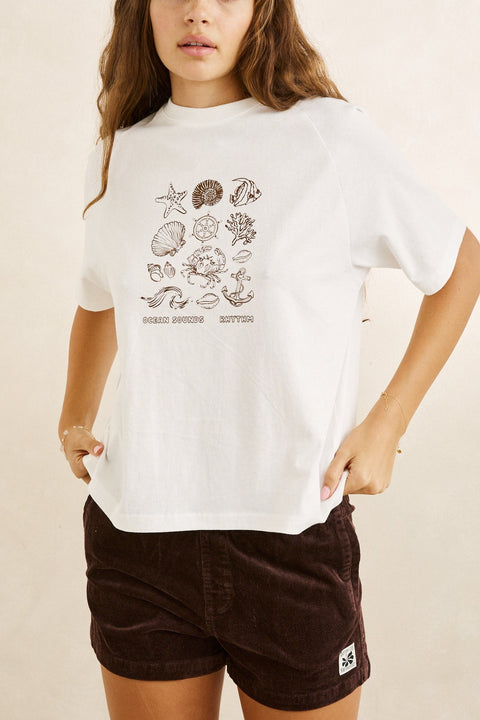 RHYTHM - Ocean Sounds Raglan T-Shirt