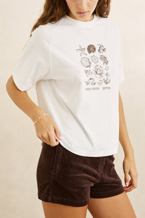 RHYTHM - Ocean Sounds Raglan T-Shirt