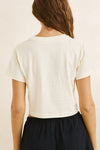 RHYTHM - Georgia Floral Crop Crew Tee