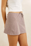 RHYTHM - London Check Bias Cut Mini Skirt