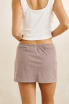 RHYTHM - London Check Bias Cut Mini Skirt