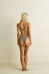 RHYTHM Dreamer Tie Side Hi Cut Pant Chocolate