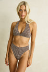 RHYTHM Dreamer Band High Waist Pant Chocolate