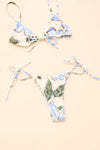 RHYTHM Gigi Flora Tie Side Hi Cut Pant Blue