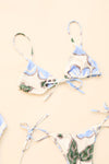 RHYTHM Gigi Flora Tie Side Hi Cut Pant Blue