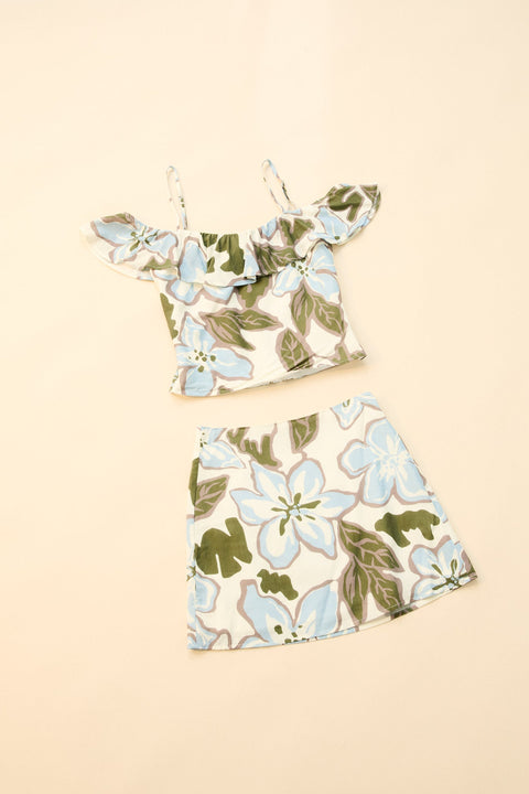 RHYTHM Gigi Skirt Blue